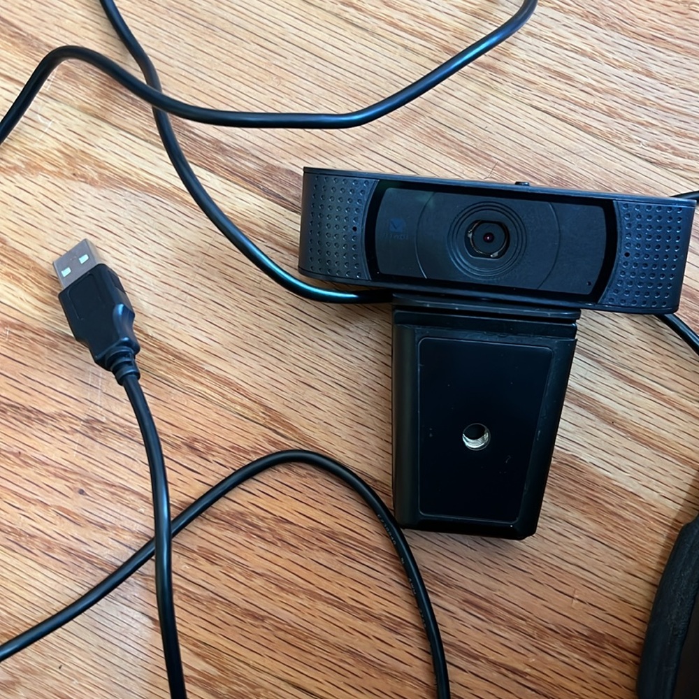 Vitade HD Webcam 1080P with Microphone & Cover Slide
